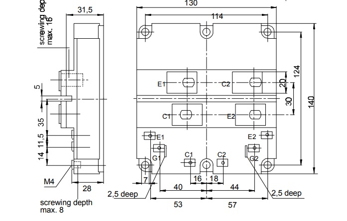 FD600R16KF4, Eupec, Eupec Infineon power module